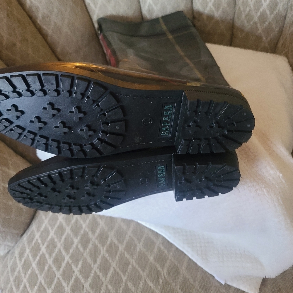 Ralph Lauren rain boots, worn 3x